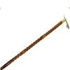 Wooden Walking Stick with Solid Brass Jaguar Head Handle – Handmade 93.98 Cm Cane Gift