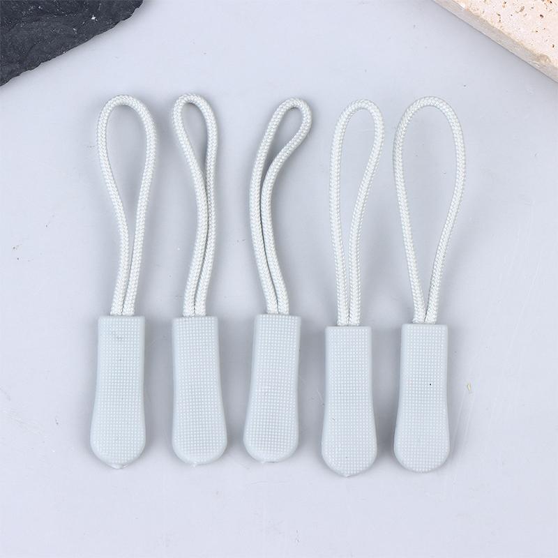 5/10/20Pcs Replacement Zipper Pulls Cord Extender/Zip Metal Pull For Backpacks Jackets Luggage Purses Handbags
