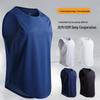 Men's Quick-Dry Mesh Sports Vest for Running, Training, Basketball, and Fitness