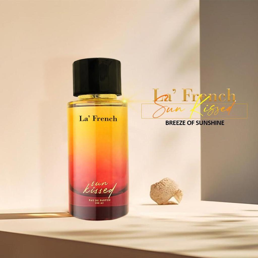 La French Sun Kissed Unisex Perfume -100ml | Eau De Parfum | Perfume for Men & Women| Long-Lasting & Sophisticated Fragrance