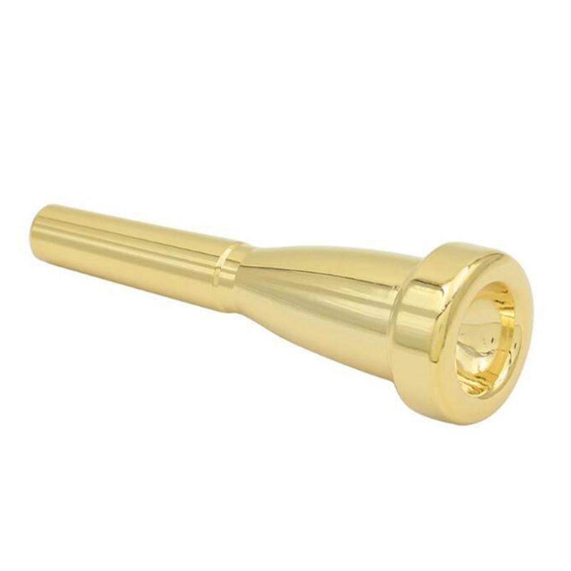 5C/7C Size Trumpet Mouthpiece Copper Instrument Mouthpiece Bright Tone Woodwind Musical Instrument Performances Parts золотой