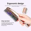 Electroplated Hair Comb Dry Wet Use Fluffy Styling Comb New Hairdressing Tool for Men Women