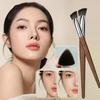 Wooden Handle Foundation Concealer Brush Triangle Premium Contour Blusher Brushes Flawless Under Eye Dense Face Makeup Brush