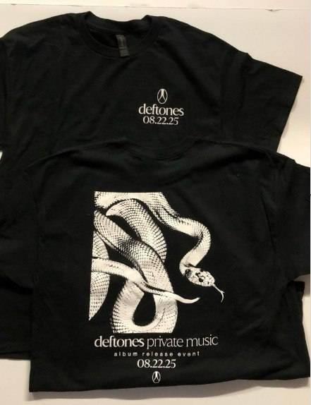 Deftones Repint Музыкальная футболка Альтернативный рок Графическая футболка группы Унисекс футболка XXXXL