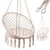 Boho Beige Ecru Max Swing Nest with Tassels. 150Kg