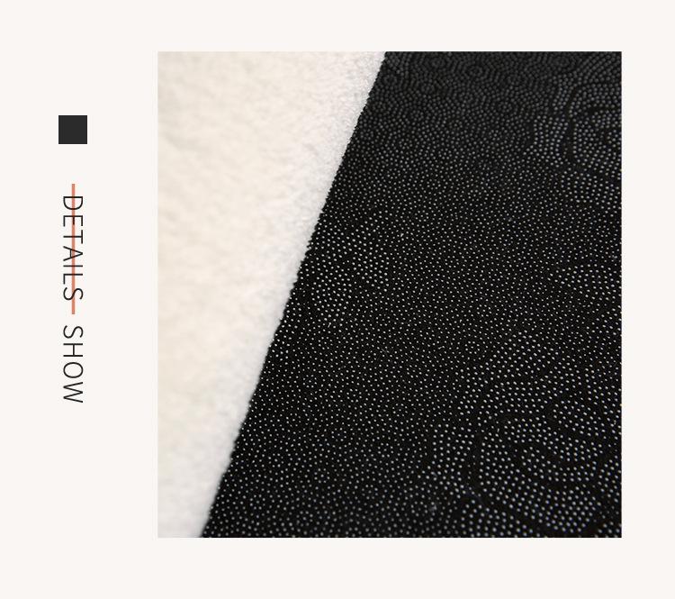 Modern Cat-Feel Imitation Cashmere Non-Slip Carpet for Bedroom, Living Room, and Coffee Table