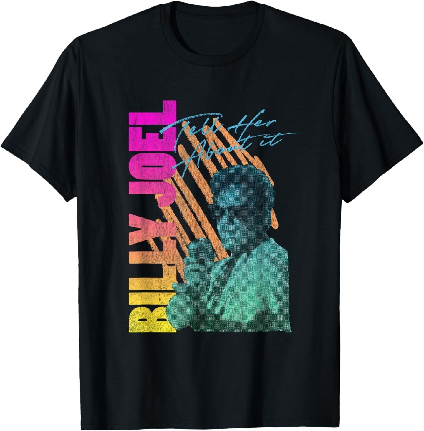Billy Joel - Tell Her About It T-Shirt Mens Womens Tees Top XL