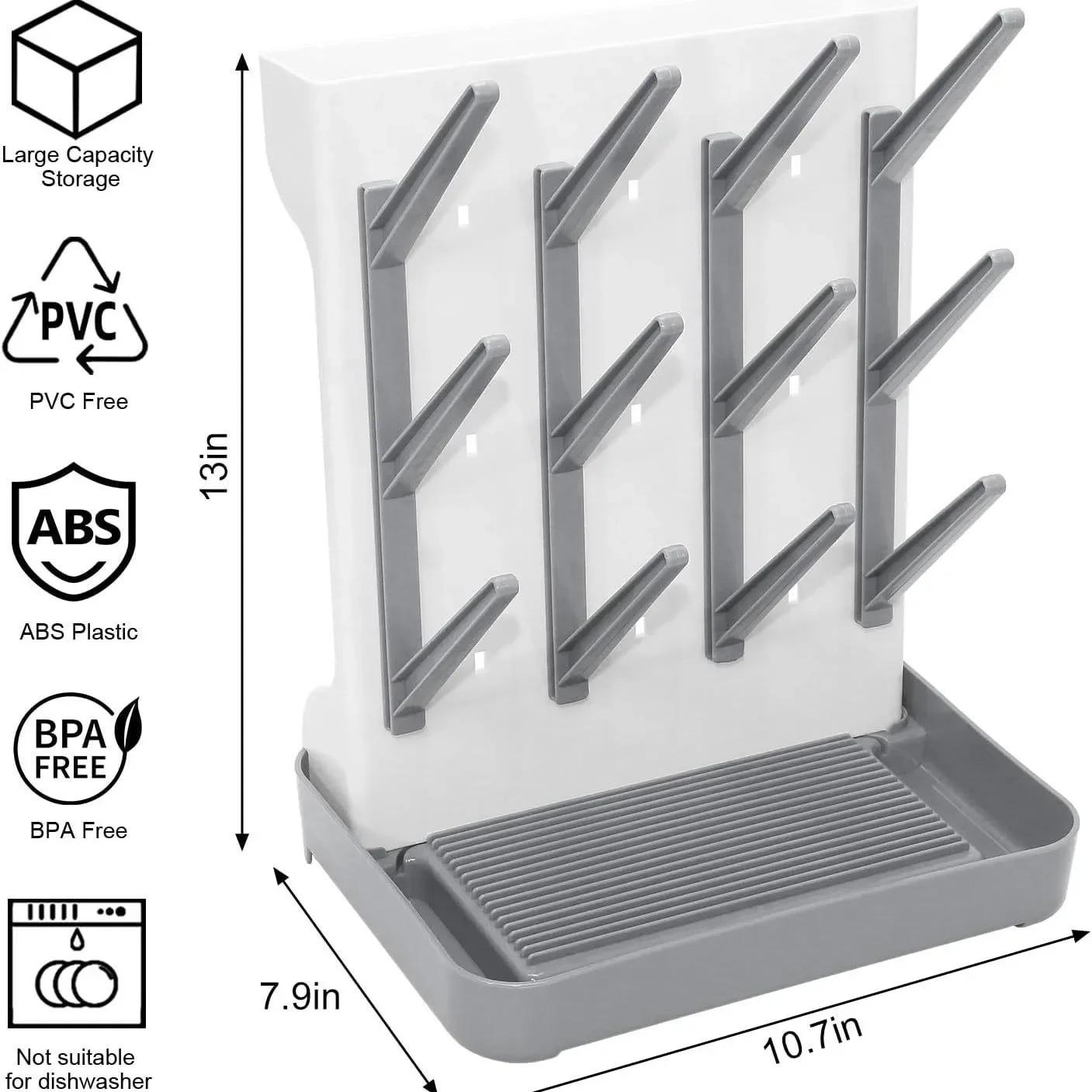 НОВАЯ Сушилка для детских бутылочек, Органайзер для бутылочек и сосок, Полка для хранения бутылочек, для детских бутылочек, сосок, деталей молокоотсоса