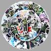 50 Sheets Naruto Hatake Kakashi Waterproof Stickers for Phones, Computers, Thermos, and Planners.