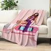 Singer E-Emilia Mernes Mp3 Music Blanket Skin friendly comfort warm soft plush blanket suitable sofa living room office bedroom