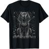Egypt Ancient Pharaoh In Space Sphinx Egyptian T-Shirt(2)