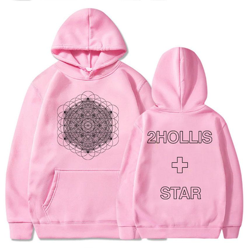 2hollis The Start Tour Hoodies Long Sleeve Casual Male Sweatshirts Fleece Grunge Hip Hop Unisex Streetwear Sudaderas