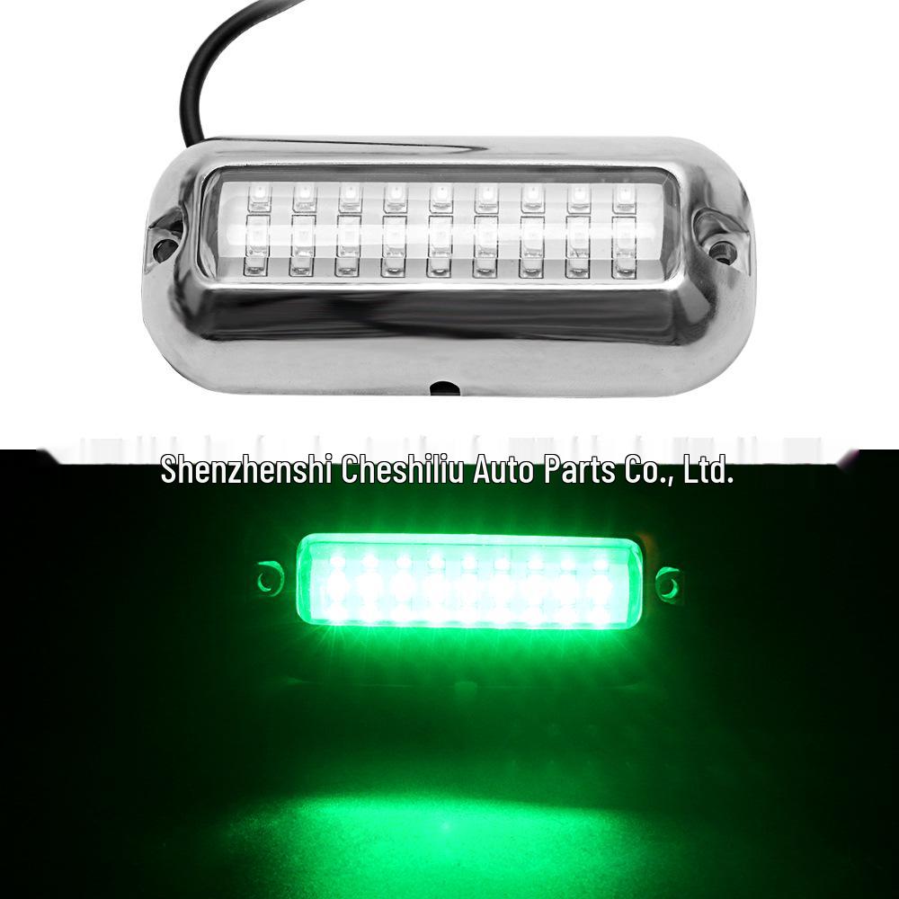 Upgraded Waterproof 27LED Stainless Steel Boat & Yacht Navigation Light