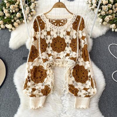 DIMANAF 2024 Nueva Camiseta Chaleco Murciélago para Mujer Tops Básicos de Moda Camisetas de Encaje Camisetas de Punto Sueltas Casuales