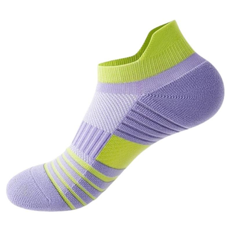 Running Sports Socks for Women, Summer Style, Towel-soled Short Socks, Marathon Long-distance Running Basketball Socks, Yoga Pilates