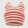 Winter Cat Ears Beanie Hat Soft Ear Protection Wool Cap Casual Wool Knitted Cap  Outdoor Wear