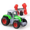 Novelty Children Pull Back Car Toys Grain Loader Harvesters Farm Tractor Pull Back Car for Play Toys Lawn Games Best Gif