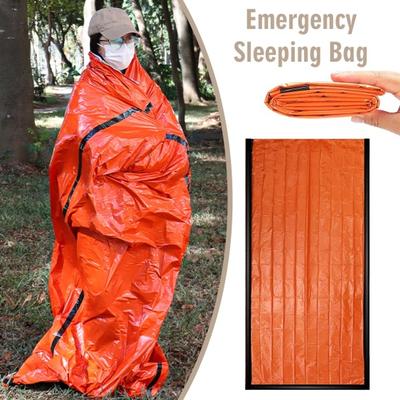 1/2/3/4/5 Adet Acil Durum Uyku Tulumu Termal Bivy Çuvalı Su Geçirmez Acil Durum Battaniyesi Uyku Hayatta Kalma Barınağı