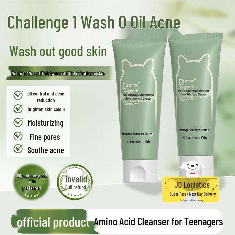 Kangaroo Jack Teen Oil Control Acne Facial Cleanser