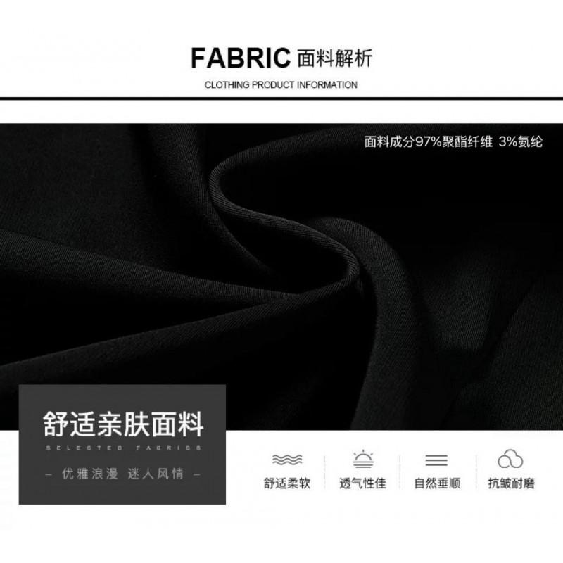 Womens Black Mid-Length Double-Breasted Wool-Blend Trench Coat Chic Office Casual Outerwear