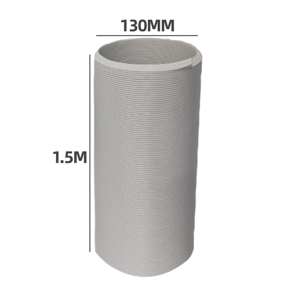 Tubo di Estensione per Condotto Diametro 130/150mm Accessori Tubo di Scarico Condizionatore d'Aria Portatile Ugello Piatto Tubo di Scarico Adattatore per Finestra