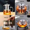 Qiwei Heat-Resistant Glass Tea Infuser Pot