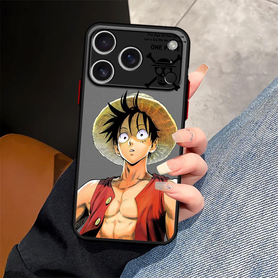 One Piece Cool Luffy Hülle Rückseite Handyhülle Case für iPhone 17 Pro Max 12 XS XR 16 Plus Air 13 Mini 7 8 SE 11 15 14