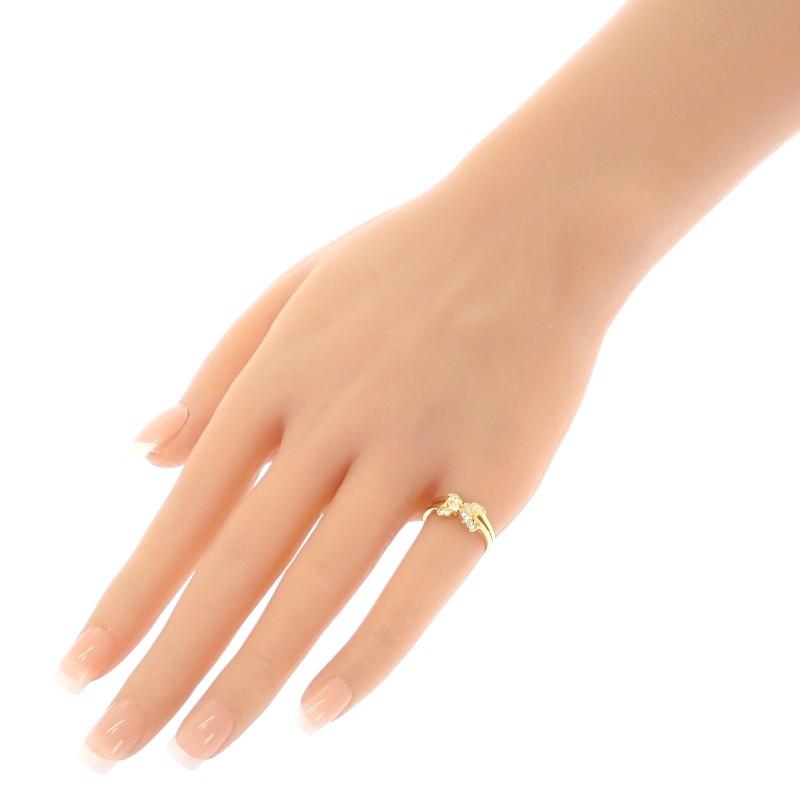 Dior  #10(JP Size) ring K18 yellow gold Women