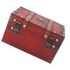 Retro Storage Box Vintage Jewel Storage Box Decorative Wooden Case for Home Beauty Salon
