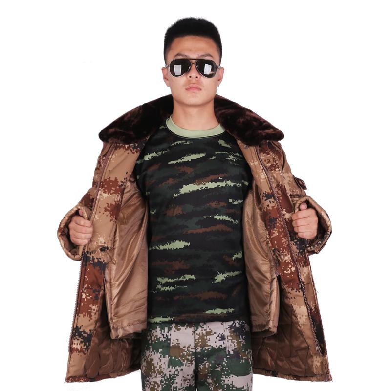 Zushuo Winter Camouflage Military Parka & Wool Coat