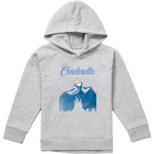 Cinderella Childrens/Kids Icon Silhouettes Heather Hoodie