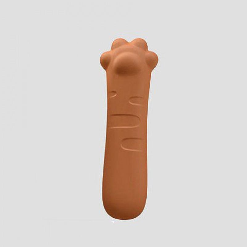 Door Handle Cover Silicone Anti Collision Noise Reduction Cute Door Pull Protective Sleeve Orange