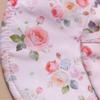 Cute Dog Hat Floral Print Pet Headwear Breathable Pet Photo Prop  Photo Shooting
