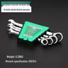 Ratchet Dual-Ended Wrench Set with Flower Opening for Labor-Saving Quick Fastening - Automatic Repair Tool