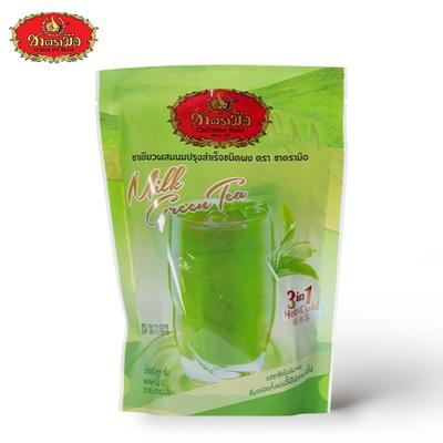 ChaTramue Hazır Süt Yeşil Çay Küçük Paketli Poşet 20 gx 5 Poşet - Tay