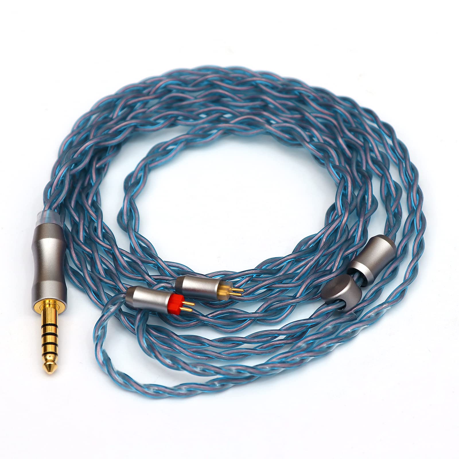 

Tripowin Altea Upgraded Litz HIFI Earphone 6N Single Crystal Copper Cable for Manufactured to 26 AWG Oxidation Perfect Gift for Earphone Flexible синий