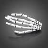 2PCS/SET Creative Design Skull Hand Bone Hairpin Gripper Ghost Skeleton Hair Clips Bone Claw Women's Fashion Hair Accessories