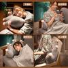 Crown Shape Pillow Office Lunch Rest Pillow Plush Fabric Detachable Washable Cushion Multi Functional Reading Headrest