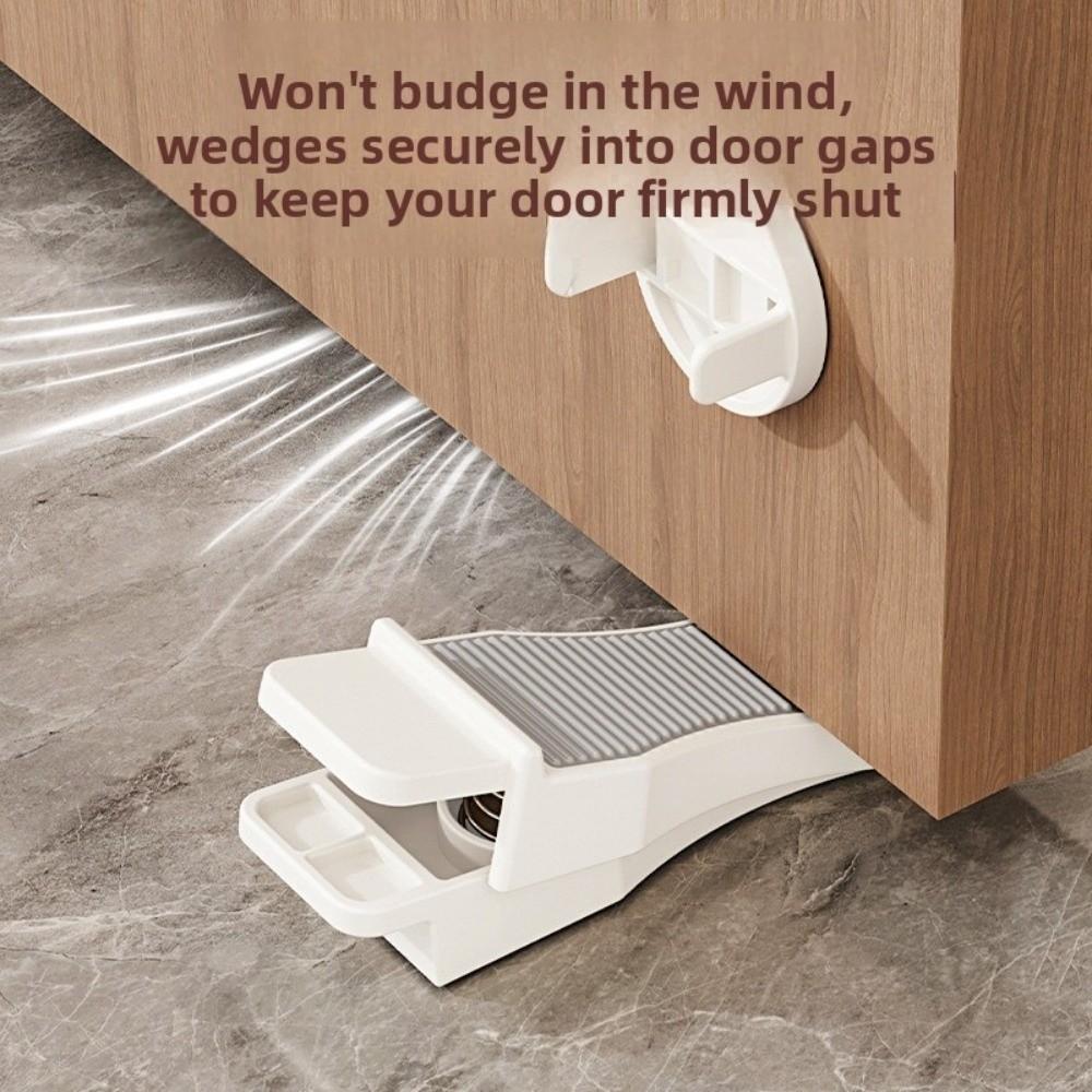Anti-collision Door Stopper for Bottom Windproof Anti-theft Door Wedge No Punching Universal Floor Door Block