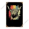 Highland Cow Metal Sign Poster Create Decoration Funny Classic Tin Sign Poster