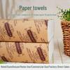 Essuie-mains en papier jetables pour hôtels, salles de bain, cuisines et ménages.