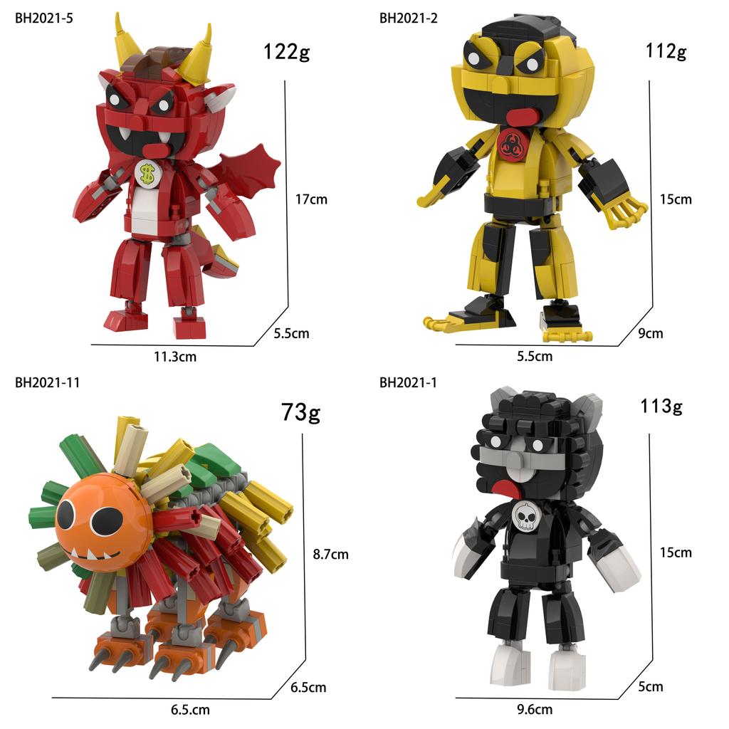 Poppy Playtime Building Block Set With Diy Assembly For Kids And Collectors