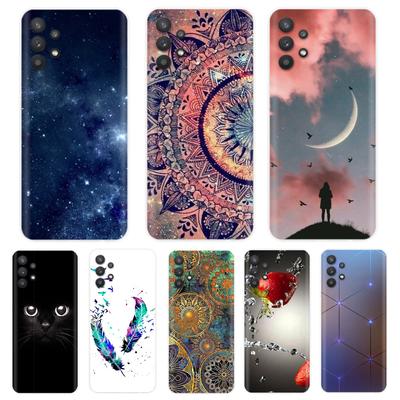 For Samsung Galaxy A32 Case A325f Soft Silicone Back Phone Cover For Samsung A32 2021 Phone Cases A 32 5g A326b Bumper Tpu Case
