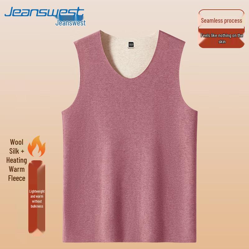 

Jeanswest Unisex Fleece Lined Wool Blend Warm Vest XL