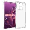 For Motorola Edge 60 Pro 5G Case WANLONFENG WL Series 2.0mm TPU Phone Cover with Tempered Glass Film
