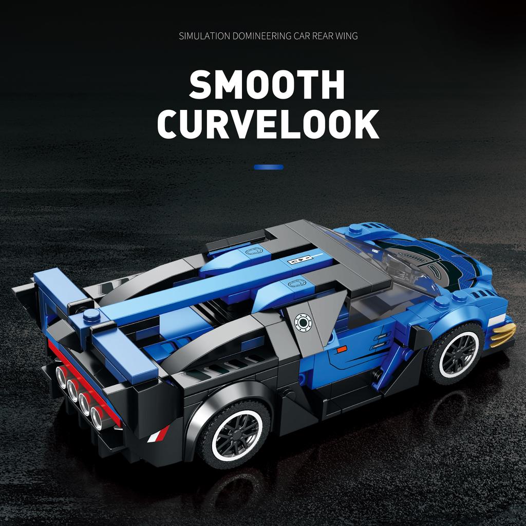 Vision GT Racing Sports Car Models Building Blocks Set Cool  Super Vehicle Model Gifts for Car Lovers Kids Teens 365 Pcs