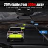 10pcs Car Reflective Arrow Sticker Safety Warning Sticker for Car Bumper Trunk Reflector Hazard Tape Car Styling Luminous Film