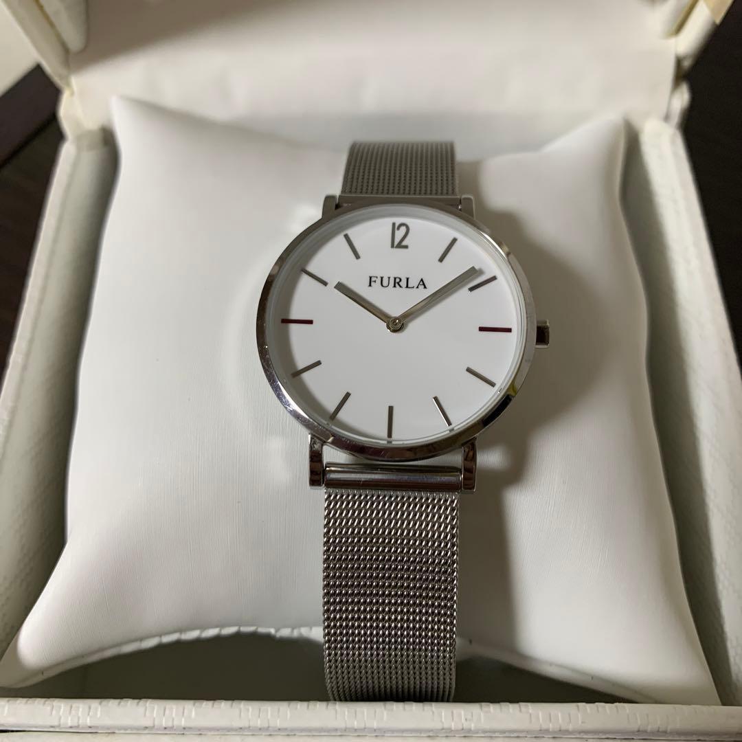 Used Furla watch silver
