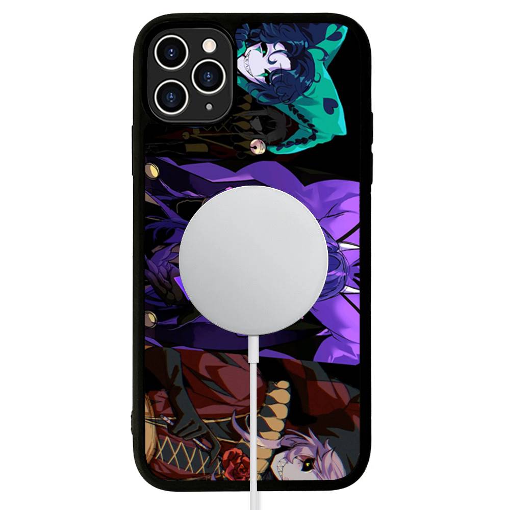 The Freak Circus Pierrot Game For Magsafe Magnetic Wireless Phone Case For iPhone 11 12 13 14 15 16 17 Pro Max Plus Cover
