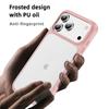 For iPhone 17 Pro Max Case PC + TPU Phone Cover Airbag Protection